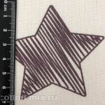 Бязь Звезды на светлом фоне (Мерный лоскут)-1.85