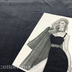 Велюр темно-серого цвета