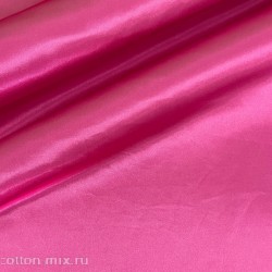Атлас Ярко-розового цвета