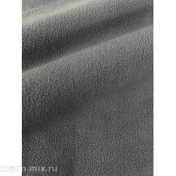 Флис 2х - сторонний серого цвета