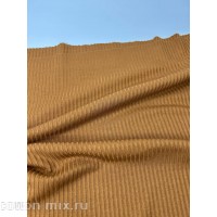 Трикотаж лапша цвет горчица