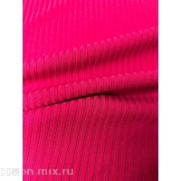 Трикотаж Лапша цвет Фуксия