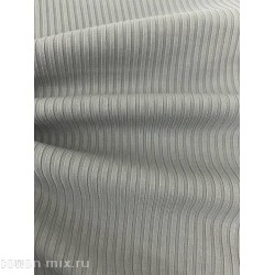 Трикотаж Лапша цвет Светло-серый