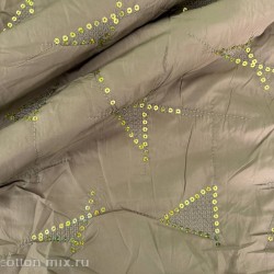  Ткань стеганая с пайетками