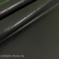 Курточная ткань на трикотажной основе Черного цвета
