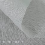 Весовой лоскут Хлопковой ткани Белого цвета №1231 Весовой лоскут Хлопковой ткани Белого цвета №1231