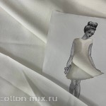 Весовой лоскут плательного трикотажа ( жаккард) №1447