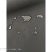 Алова на флисе (софтшелл)  черного цвета