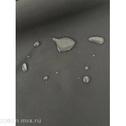 Алова на флисе (софтшелл)  черного цвета