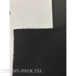 Алова на флисе (софтшелл)  черного цвета