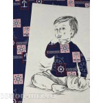 Ткань плательно-рубашечная морской стиль