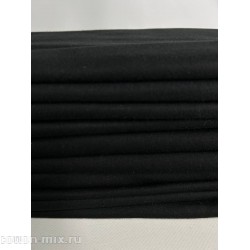 Весовой лоскут (КУЛИРКА ХБ ГЛАДКОКРАШЕНАЯ черного цвета) В ПАЧКЕ 1933