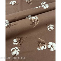 Кулирка Хлопок на шоколадном