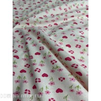 Кулирка (рукав) Сердечки Кулирка (рукав) Сердечки