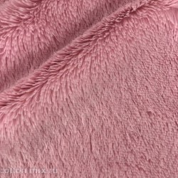 Велсофт с длинным ворсом (травка) розовый