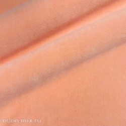 Велюр персикового цвета