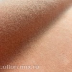 Велюр персикового цвета