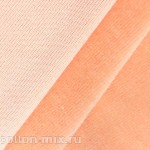 Велюр персикового цвета